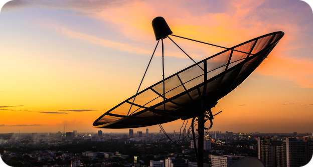 Skyscrapers forming an X when viewed from below